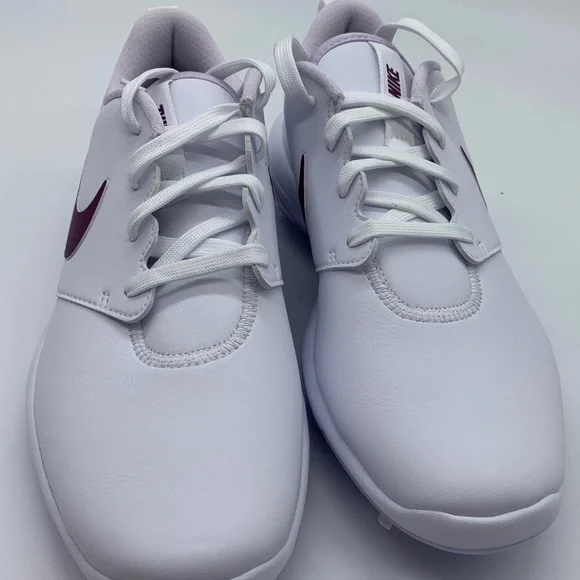 Women's Nike Roshe G Tour Golf Cleats Shoes Maroon - Picture 5 of 7